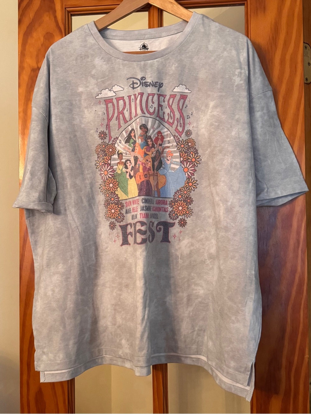 Disney Princess Fest Graphic Tee - Light Blue